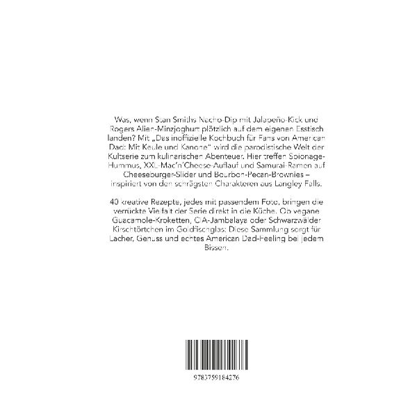 Das inoffizielle Kochbuch für Fans von American Dad