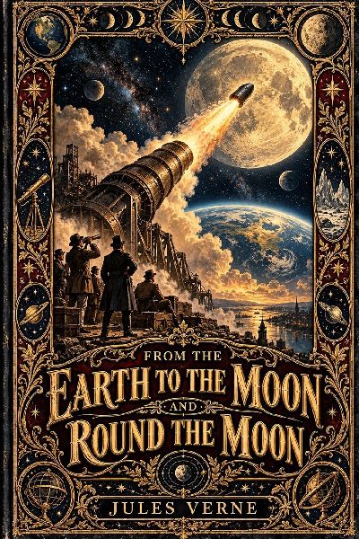 From the Earth to the Moon and Round the Moon