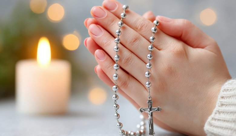 Rosenkranzbeten ist gesund